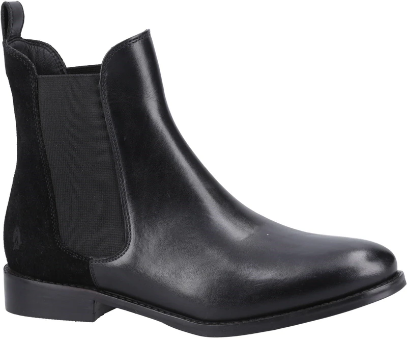 Hush Puppies Female Colette Boot, Black, 4