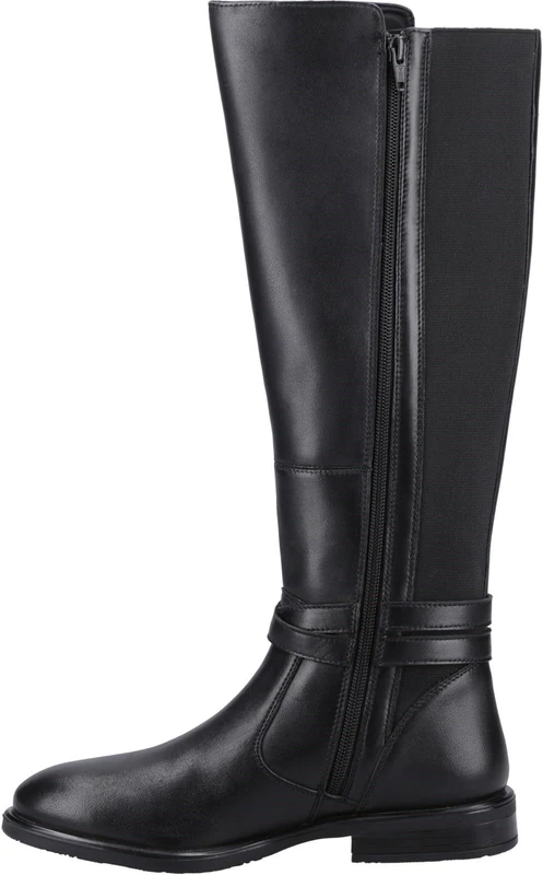 Hush Puppies Female Victoria Long Boots, Black, 3