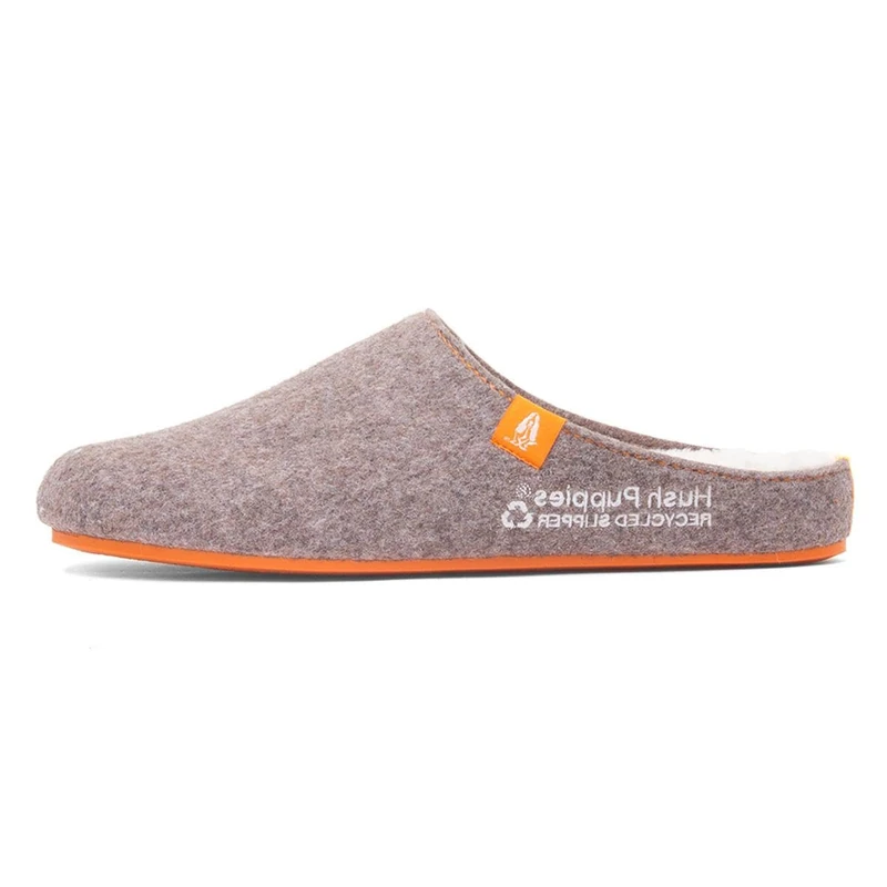 Hush Puppies Male The Good Slipper, Brown, 10 - Image 1