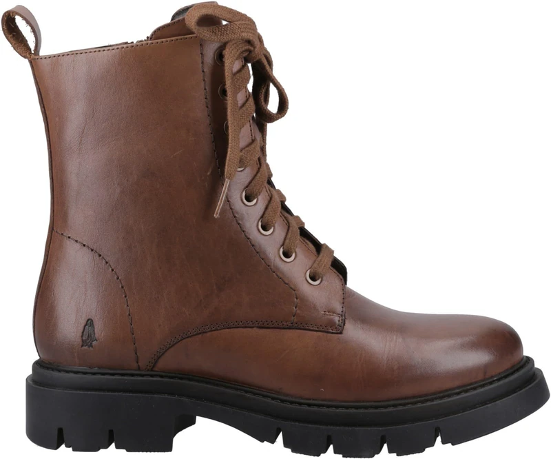 Hush Puppies Female Rhea Lace Boot, Brown, 3 - Image 1