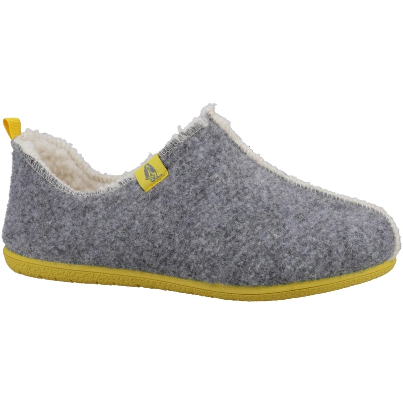 Hush Puppies Female Good Slippers, Grey, 4