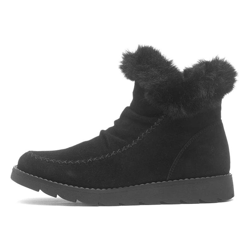 Hush Puppies Female Moira Mid Boot, Black, 7