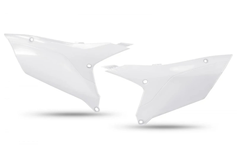UFO PLAST Side Panels White Yamaha YZF 450 2023-2024