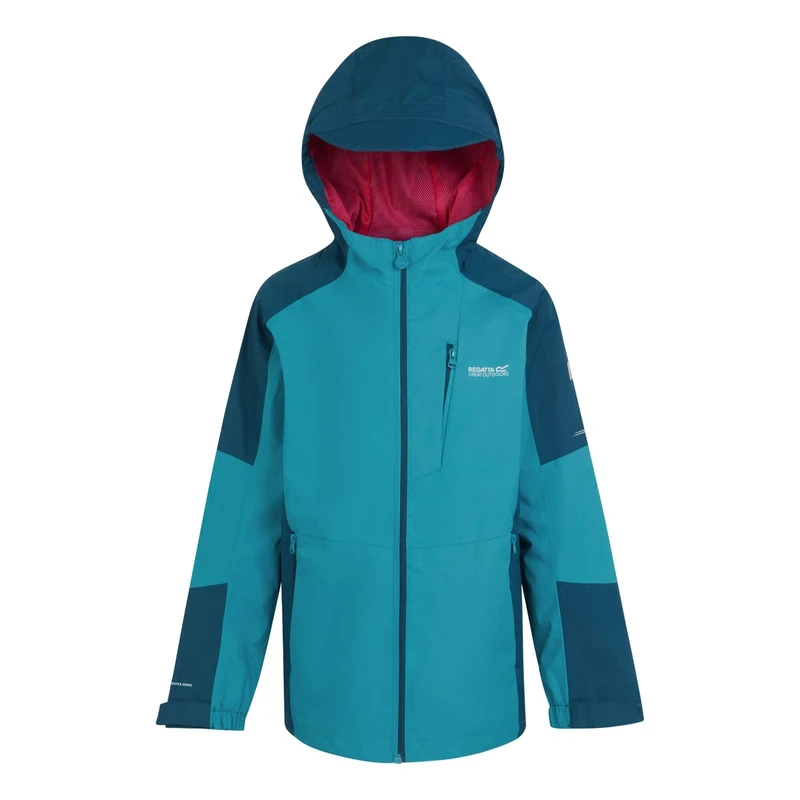 Regatta Girls Calderdale III Full Zip Waterproof Coat