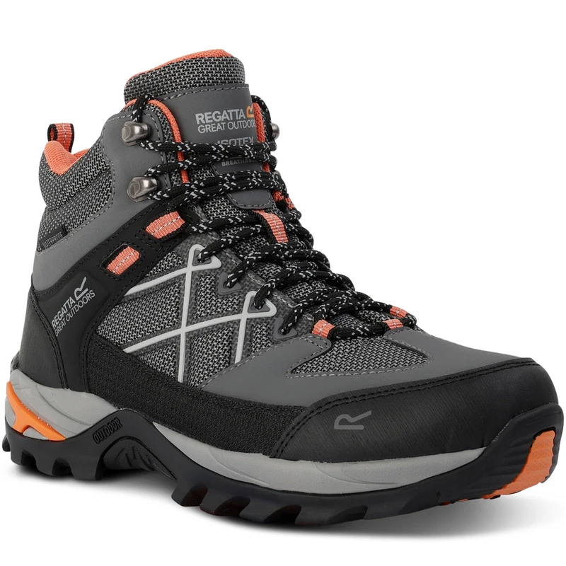 Regatta Women's Samaris III Walking Boots with ISOTEX Membrane, Perfect for Hiking, Walking & Outdoors