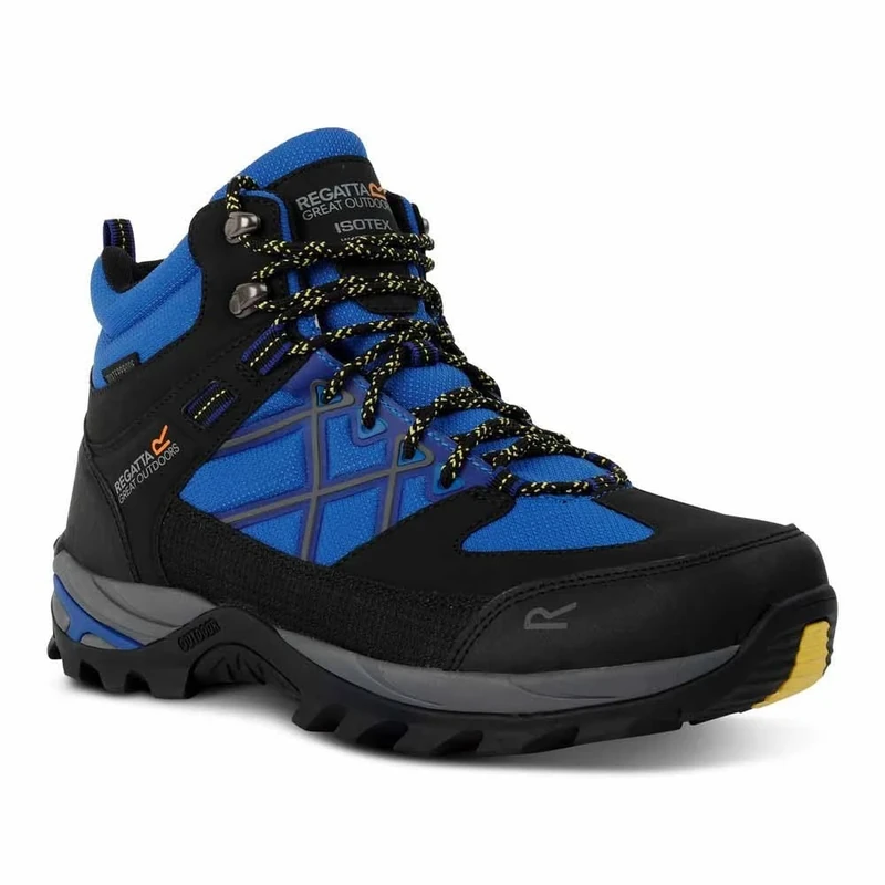 Regatta Mens Samaris III Boot Walking Boots with Superior Grip Performance Threads & TECFOAM Insock, Waterproof & Breathable - Perfect for Outdoor, Hiking, Climbing & Mountaineering