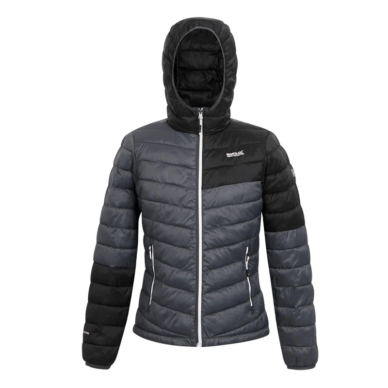 Regatta Womens Hillpack II Packaway Hooded Padded Coat