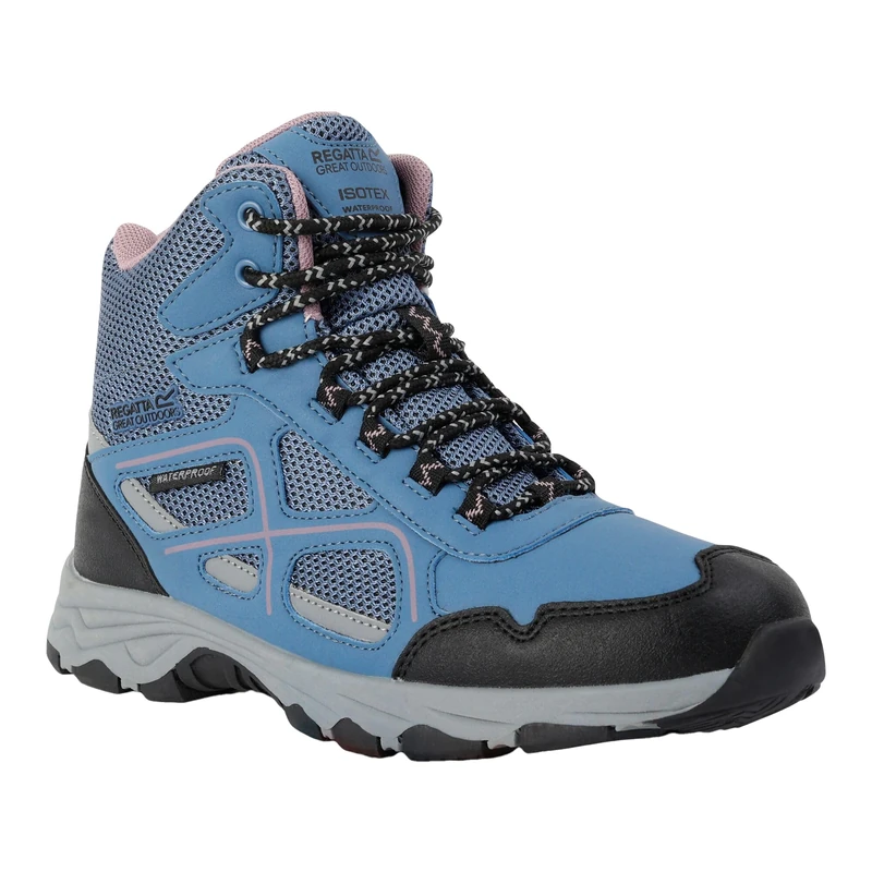 Regatta Womens Vendeavour Lace Up Walking Boots with Performance Threads, Waterproof & Breathable with Tecfoam Insocks - Perfect for Outdoors, Walking, Hiking & Running