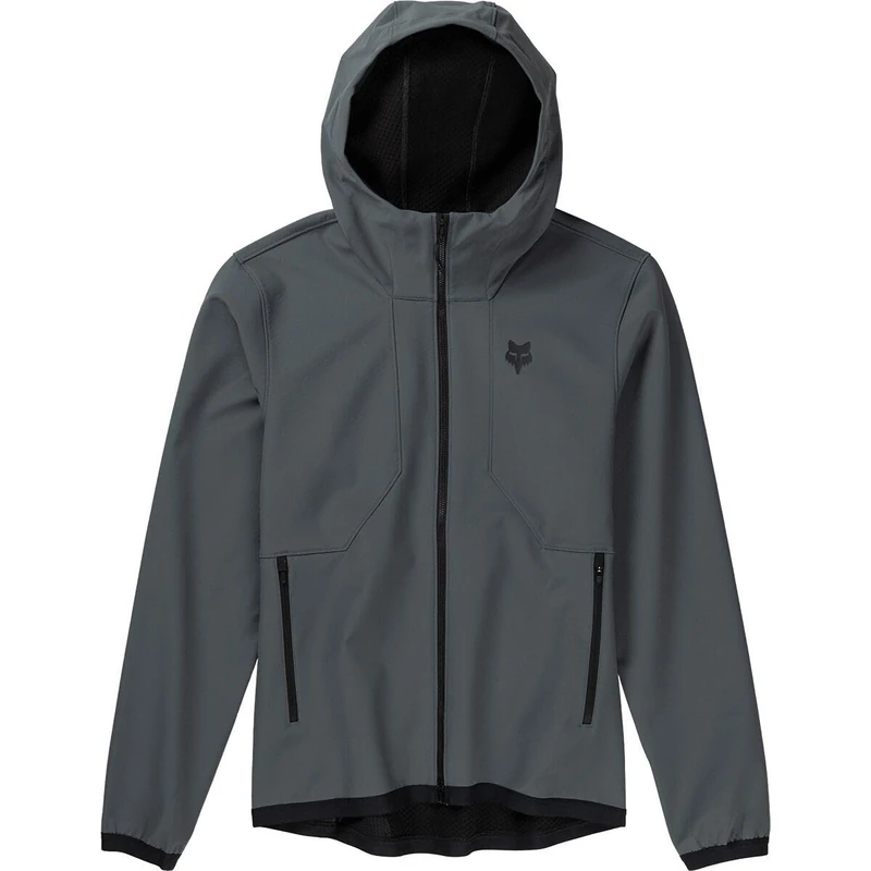 Fox Felpa Con Cappuccio Ranger Fire Graphite S Hoodie, Grey, S