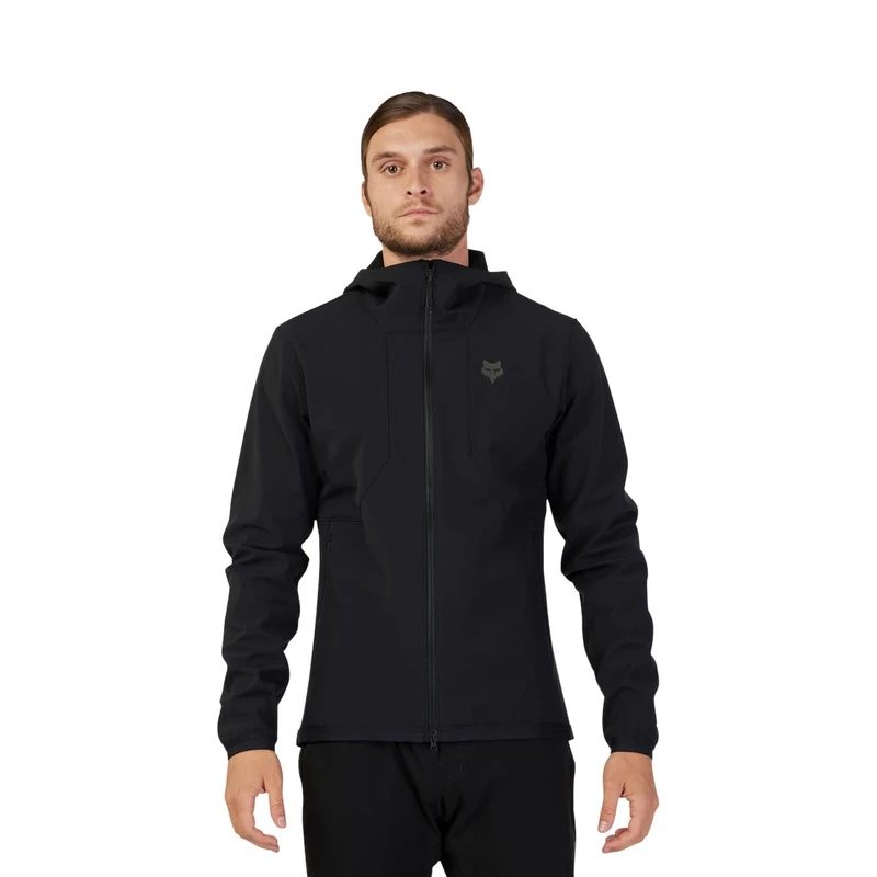 FOX RANGER FIRE BLACK XXL HOODED JACKET