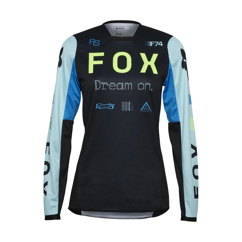 Fox Racing Women's WMNS 180 Jersey, Black Race Spec, XS