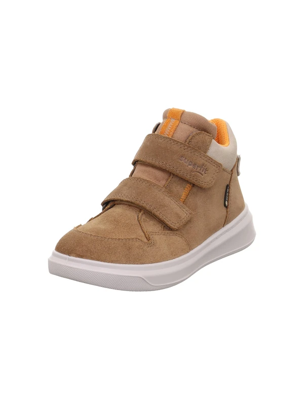 Superfit Boys Cosmo Leicht gefütterte Gore-Tex Sneaker, Braun/Beige 3020
