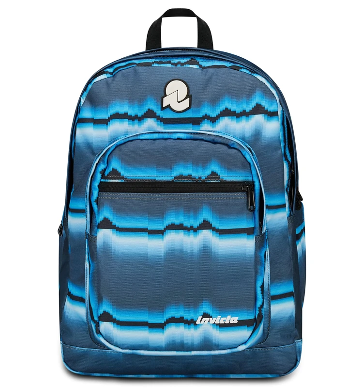 Invicta Jelek Fantasy School Backpack, Blue, Super Large Double Compartment Backpack with PC or Tablet Pocket, Bottle Pocket and Organizer, Medium Upper Backpack and Travel, Boy