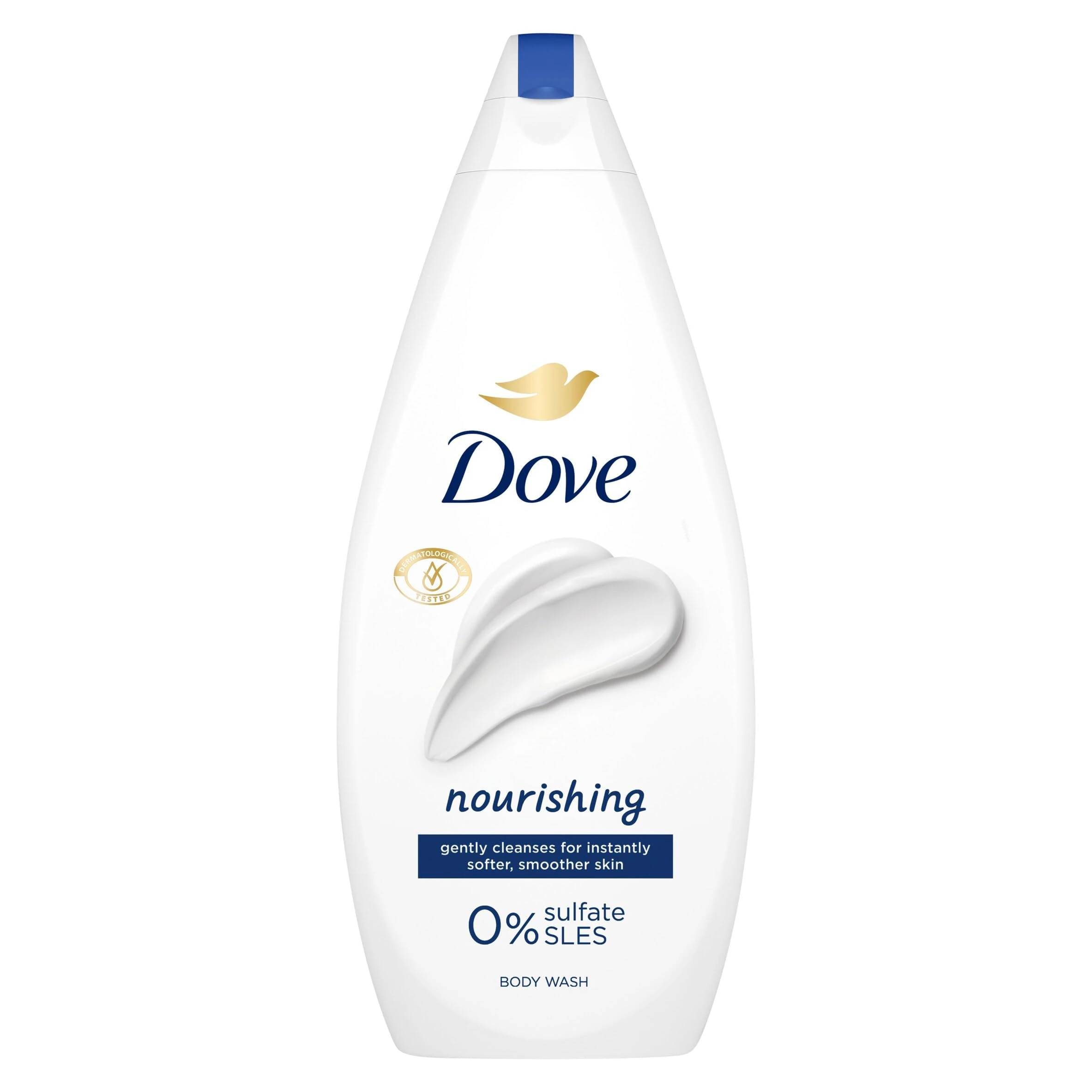 Dove Nourishing Body Wash Shower Gel Body Cleanser with plant-based moisturisers for softer, smoother skin after one shower 720 ml