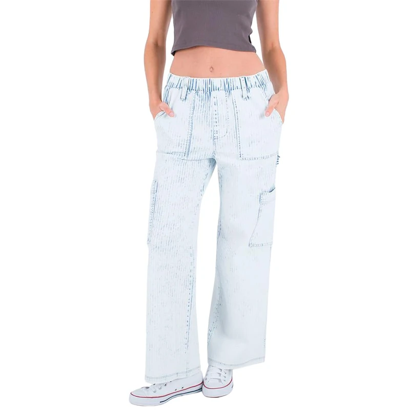 Hurley Pants Women - Railraod Stripe Cargo Blue