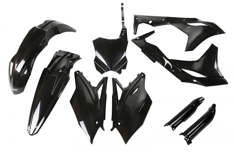 UFO PLAST Full Kit Black Kawasaki KXF 250 2018-2020