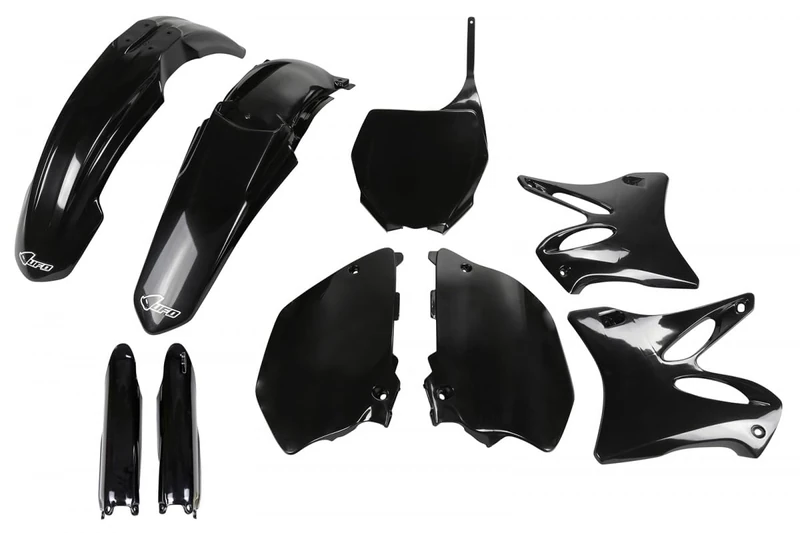 UFO PLAST Full Kit Black Yamaha YZ 250 2008-2014