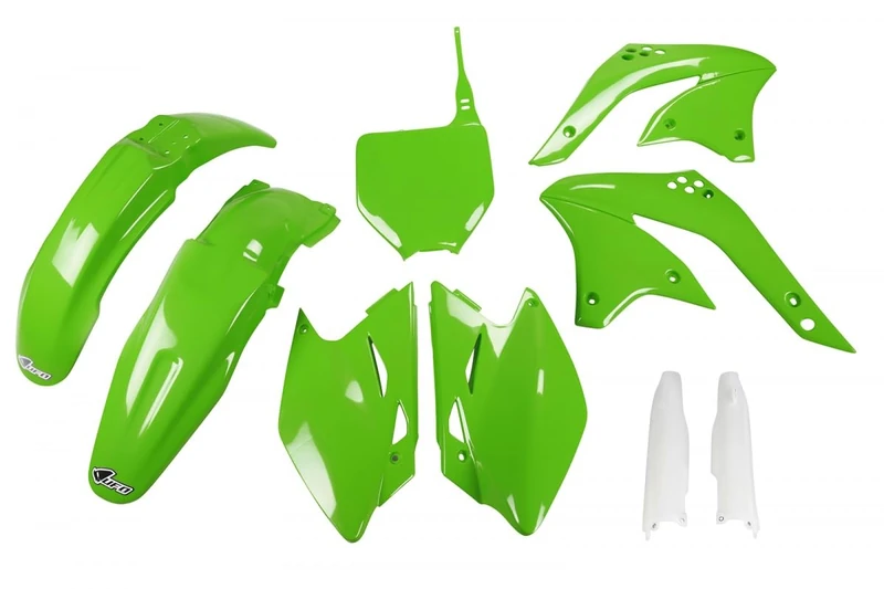 UFO PLAST Full Kit Green Kawasaki KXF 450 2008-2008