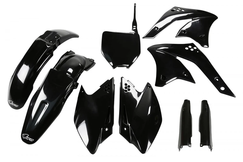 UFO PLAST Full Kit Black Kawasaki KXF 250 2008-2008