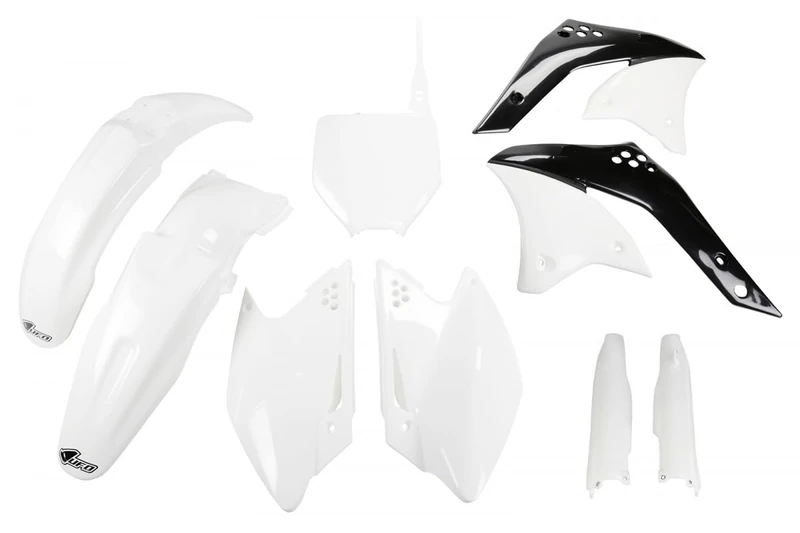 UFO PLAST Full Kit White Kawasaki KXF 250 2008-2008