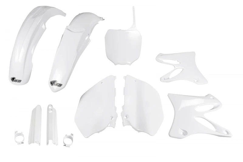 UFO PLAST Full Kit White Yamaha YZ 250 2002-2004