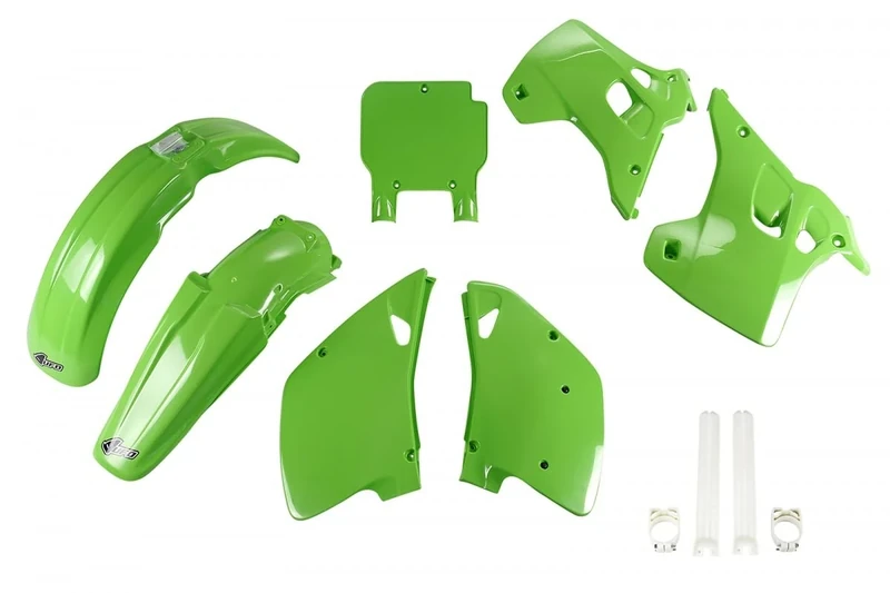 UFO PLAST Full Kit Green Kawasaki KX 125 1992-1992