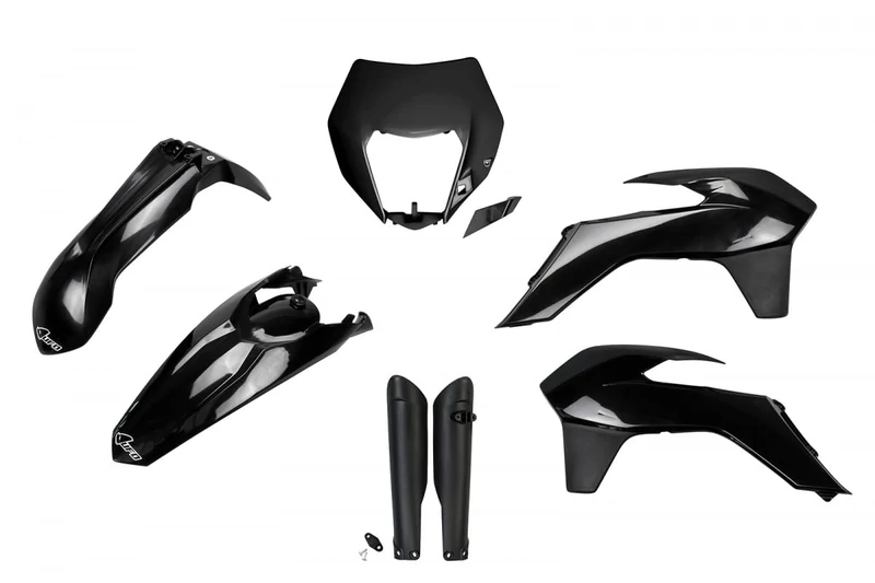 UFO PLAST Full Kit Black KTM EXC 250 2014-2016