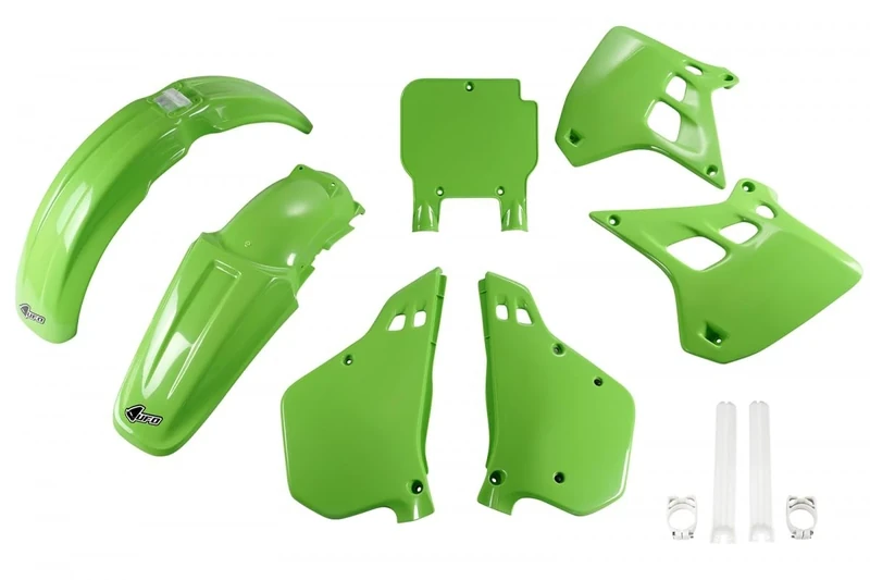 UFO PLAST Full Kit Green Kawasaki KX 250 1990-1991