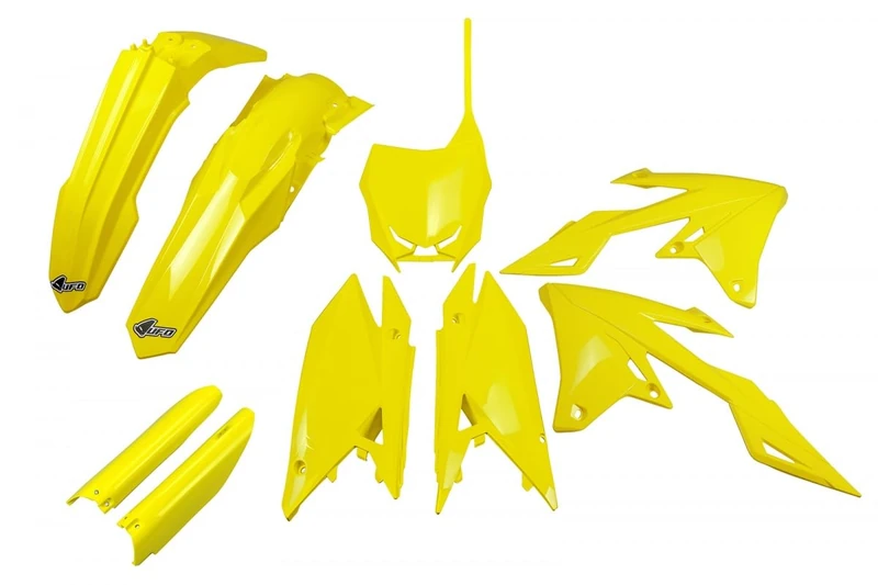 UFO PLAST Full Kit Yellow Suzuki RMZ 450 2018-2024
