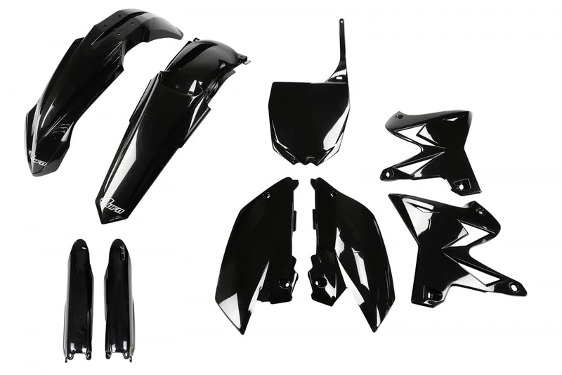 UFO PLAST Full Kit Black Yamaha YZ 125 2008-2014