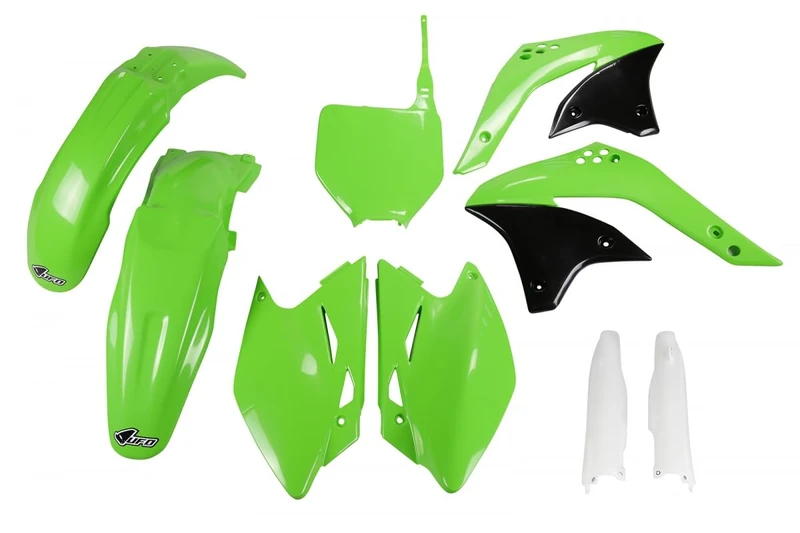 UFO PLAST Full Kit Green Kawasaki KXF 450 2007-2007
