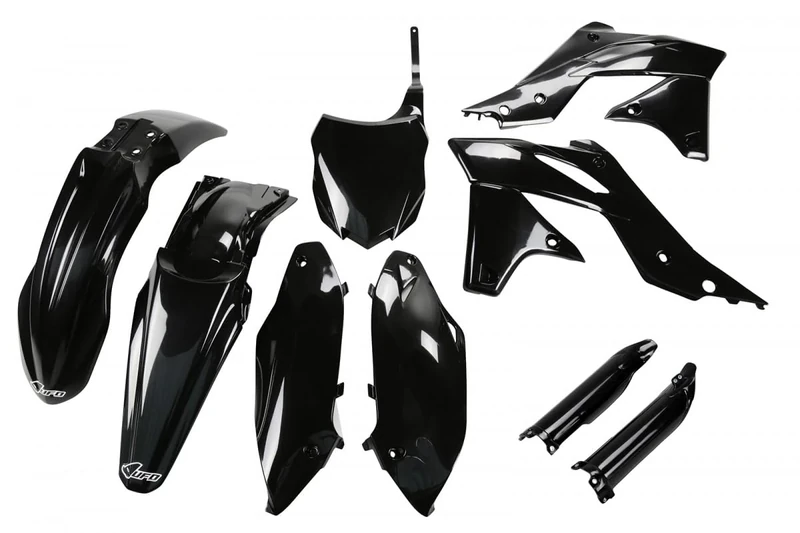 UFO PLAST Full Kit Black Kawasaki KXF 250 2013-2016