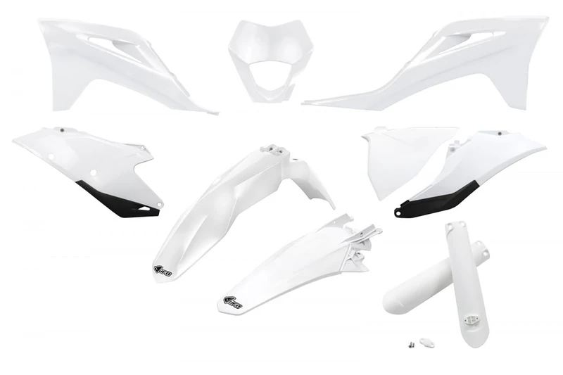 UFO PLAST Full Kit White Gas Gas EC-F 250 2021-2023