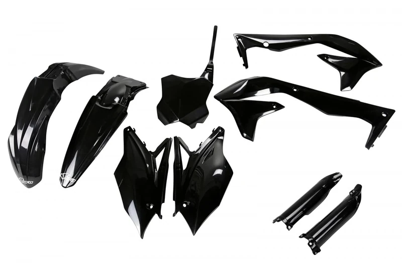UFO PLAST Full Kit Black Kawasaki KXF 450 2016-2017