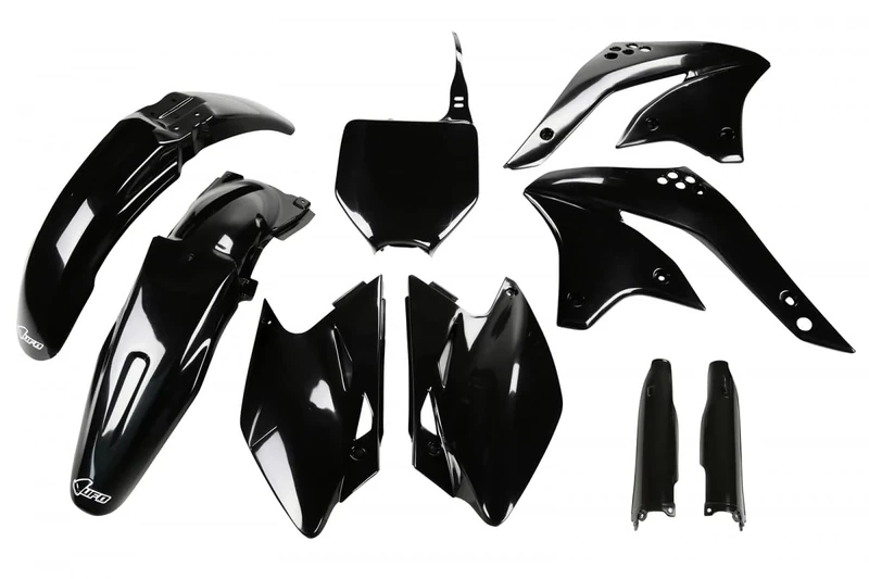 UFO PLAST Full Kit Black Kawasaki KXF 450 2008-2008