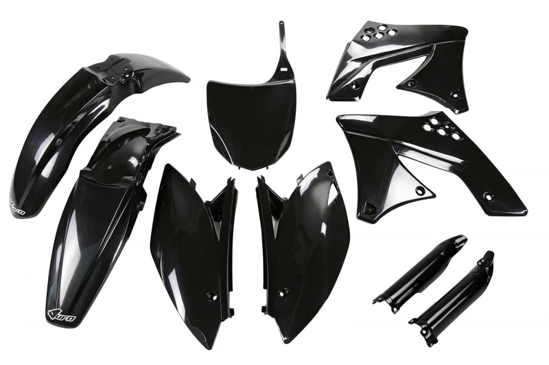 UFO PLAST Full Kit Black Kawasaki KXF 250 2009-2012