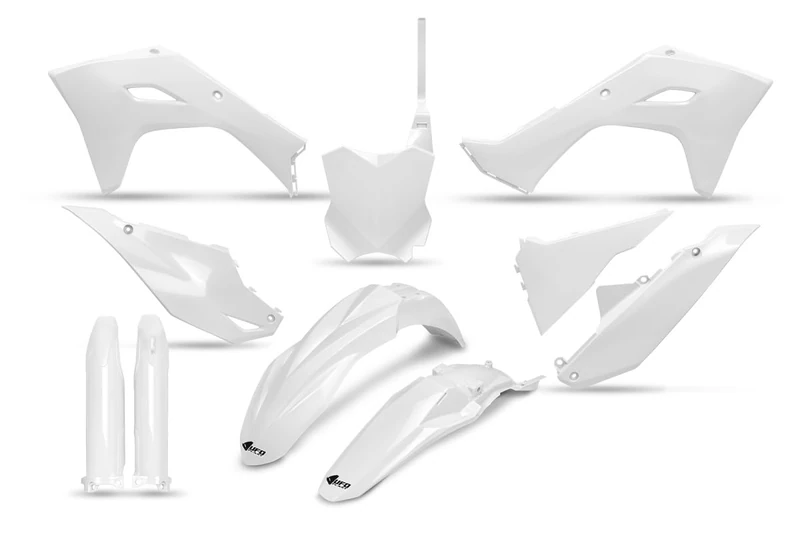UFO PLAST Full Kit White Kawasaki KXF 450 2024-2024
