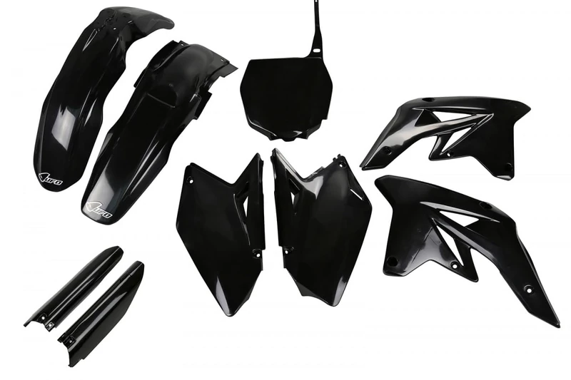 UFO PLAST Full Kit Black Suzuki RMZ 250 2007-2009