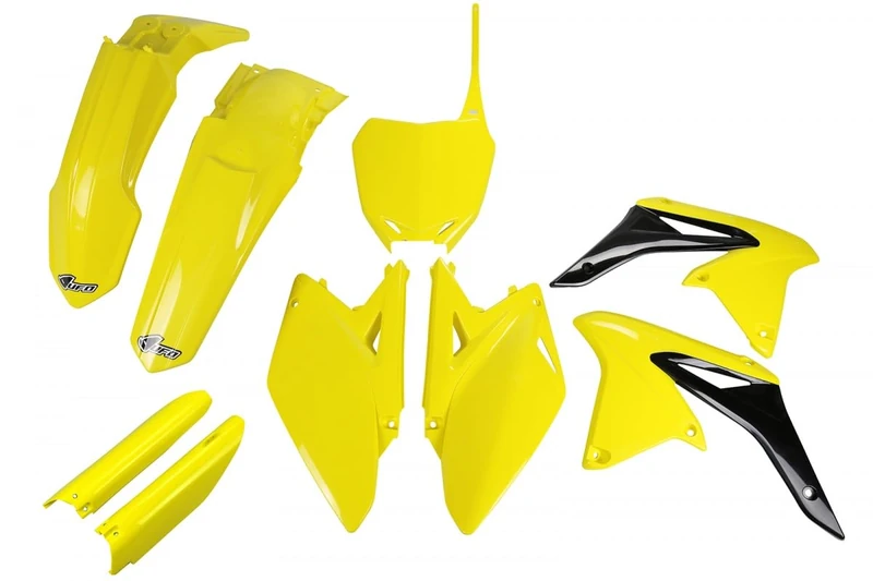 UFO PLAST Full Kit Yellow Suzuki RMZ 250 2010-2018