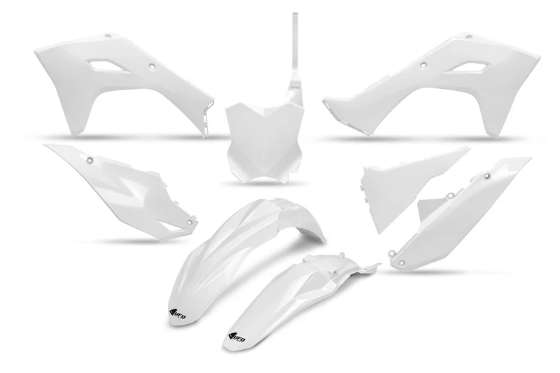UFO PLAST Kawasaki KXF 450 2024-2024 White Kit