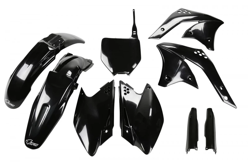 UFO PLAST Full Kit Black Kawasaki KXF 250 2006-2006