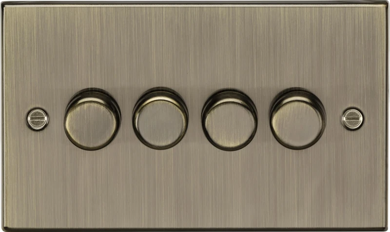 4G 2-way 10-200W (5-150W LED) Intelligent dimmer - Antique Brass