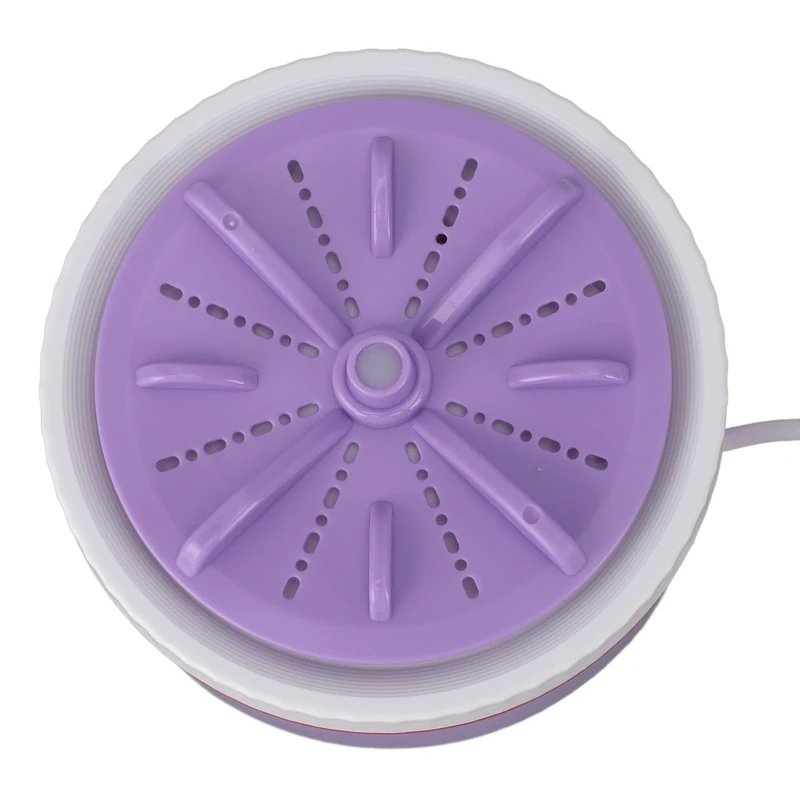 TOPINCN Mini Turbo Washing Machine - USB Portable Washer for Small Items
