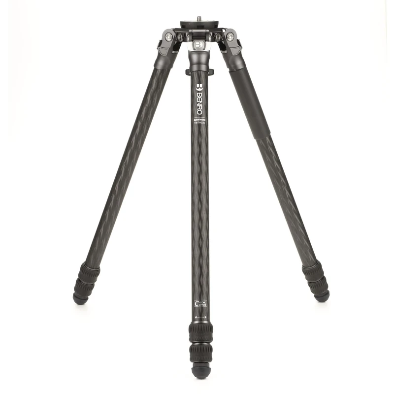 Benro Mammoth Carbon Fibre Tripod with Heavy Duty Support, Rapid Deployment, Rigid 3 Section Legs, Wide Stance Stability for Professional Photo and Video Production (TMTH33C)