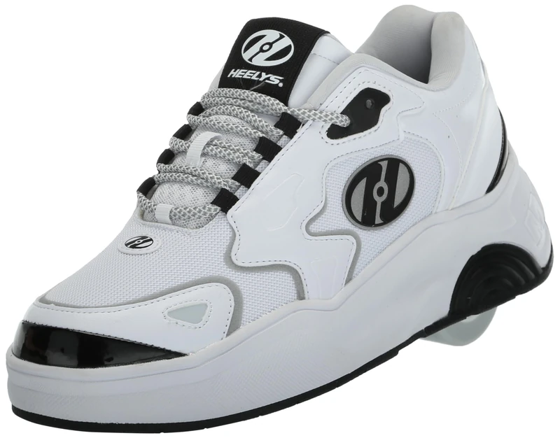Heelys Mega Pro, (HE01330100) Shoe, White Black, Child 5 - Image 1
