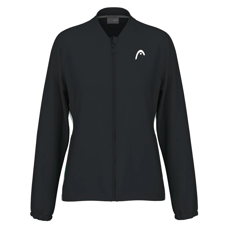 HEAD Breaker Women's Jacket, Black/Candy Green - Image 1