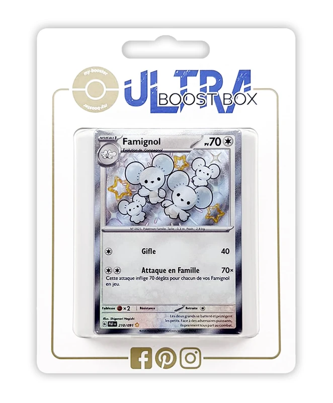 my-booster Pokémon Company SV045-FR-UB-210, Multi-Colour