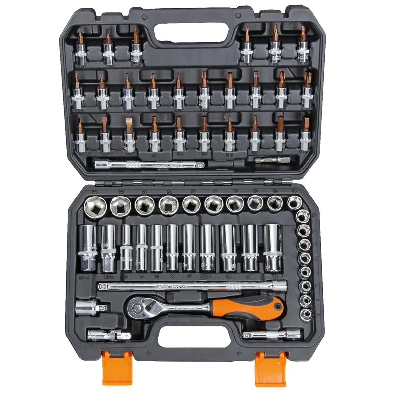 VALEX SPA CRV Socket Wrenches Series 62 Pieces