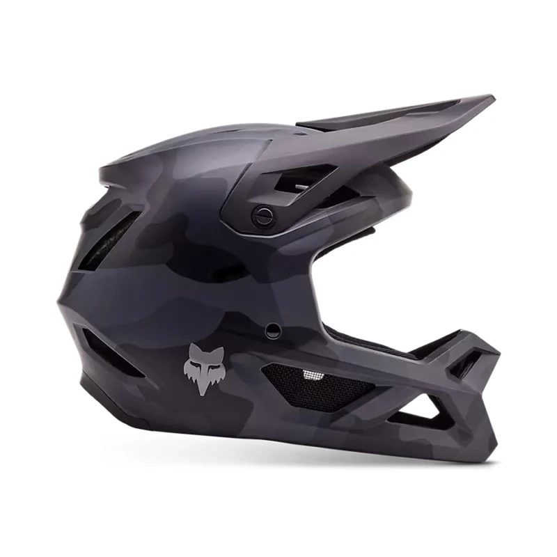 Fox Racing - YTH RAMPAGE CAMO CE/CPSC, Cycling Helmets, Black CAM, YS