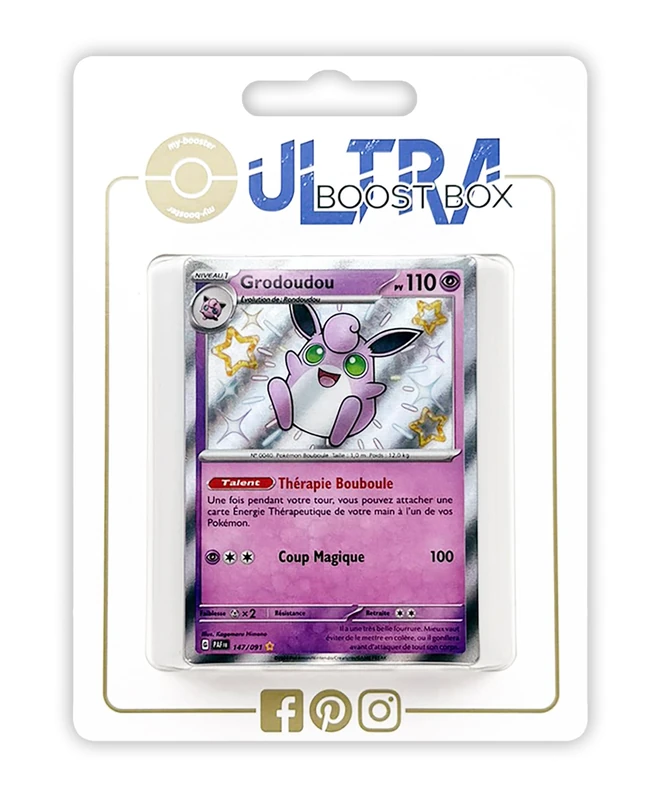 my-booster Pokémon Company SV045-FR-UB-147, Multi-Colour
